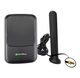 4G LTE Wi-Fi роутер SATEL F3000 (3000 мАч, 2×TS-9) + всенаправленная 5G антенна 12 dBi (600–6000 МГц, магнит) - изображение 1