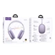 Навушники Bluetooth Hoco W65 Happy бездротові повнорозмірні Фіолетовий - изображение 2