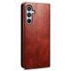 Чехол-книжка с кармашками UniCase Leather Wallet для Samsung Galaxy S25 FE (S731) - Brown - изображение 6