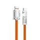 Кабель XON SmartCable Type-A - Type-C PD 3A 1м UniLink (SC80AC3A1O 3336) Помаранчевий - зображення 1
