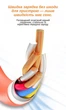 Кабель XON SmartCable Type-A - Type-C PD 3A 1м UniLink (SC80AC3A1O 3336) Помаранчевий - зображення 7
