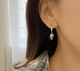 Сережки конго Fashion Jewerly у вигляді черепів 2 шт в готичному корейському стилі сріблясті (SVS) - зображення 6