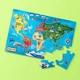 Детский мега-пазл "Карта мира" MelissaandDoug MD10446, 33 элемента - изображение 5
