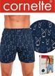 Труси боксери чоловічі сімейні трикотажні бавовняні Cornette Classic 011-155 3XL Playboy корнет - зображення 1