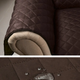 Покрывало накидка на диван Couch Coat двусторонний, коричневый - изображение 5