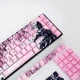 Кейкапи Sakura PBT для клавіатури, п'ятистороння сублімація (Keycap). - зображення 3