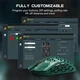 Беспроводная Игровая Мышь ATTACK SHARK R5 Green Карбонова 2.4G/Bluetooth/USB type-c Сенсор PAW3950MAX 42000 DPI - изображение 7