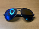 Модные мужские солнцезащитные очки 2025 aviator polarized ice blue солнечные защитные UV400 поляризационные антибликовые авиаторы для рыбалки отдыха авто стильные polaroid от солнца в форме капли окуляры полароид голубые линзы твердый чехол в комплекте - изображение 2