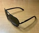 Модные мужские солнцезащитные очки 2025 aviator polarized black солнечные защитные UV400 поляризационные антибликовые авиаторы для рыбалки отдыха авто стильные polaroid от солнца в форме капли окуляры полароид серо-зеленые линзы твердый чехол в комплекте - изображение 3