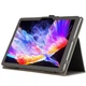 Чехол - книжка Textile Leather Case with Stand для Blackview Oscal Elite 1, Black - изображение 2