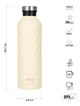 Butelka turystyczna Nils Camp NC3805 750 ml Beżowa (5908261682551) - obraz 2