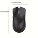 Игровая мышь ATTACK SHARK X11 белая - PAW3311, 22000 DPI, беспроводная 2.4G/Bluetooth, RGB док-станция - изображение 4