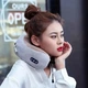 Массажная подушка для шеи Smart Pillow Massager с подогревом Бежевая - изображение 5