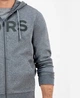 Толстовка на молнии мужская Michael Kors 449387728 S Серая (1159840516) - изображение 3