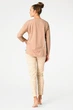 Піжама: лонгслів та брюки Key 42(S) Бежевий (118875) - зображення 2