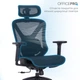 Кресло компьютерное офисное эргономичное OfficePro Atlas Black (OC630-B-B-B) - изображение 8