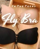 Самоклеющийся бюстгальтер невидимка Fly Bra black Размер: B - изображение 6