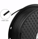 Філамент (пластик для 3D принтера) Kingroon PLA NPLA002-ZX 1,75 мм 1 кг Black - зображення 2