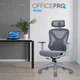 Кресло компьютерное офисное эргономичное OfficePro Atlas Gray/Dark Gray (OC630-G-DG-DG) - изображение 7