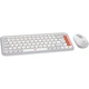 Комплект Logitech POP Icon Combo Bluetooth UA Off-White (920-013141) - изображение 8