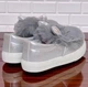 Кроссовки для девочки с ушками легкие демисезонные CSCK.S 7067 silver 24(стелька внутри 15см) - изображение 7