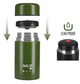 Termos obiadowy NILS CAMP NC3802 1000 ml Zielony (5908261682483) - obraz 5