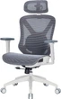Кресло компьютерное офисное эргономичное OfficePro Atlas White/Dark Gray (OC630-W-DG-DG) - изображение 1