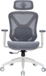 Кресло компьютерное офисное эргономичное OfficePro Atlas White/Dark Gray (OC630-W-DG-DG) - изображение 2