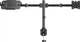 Настільне кріплення для монітора та ноутбука OfficePro MA113B 17-49" 2-20 кг Black - зображення 2