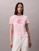 Футболка женская Calvin Klein 6801913 S Розовая (1159840805) - изображение 1