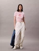 Футболка женская Calvin Klein 6801913 S Розовая (1159840805) - изображение 4