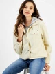 Куртка демисезонная короткая с капюшоном женская Tommy Hilfiger 612137758 L Бежевая (1159840532) - изображение 1