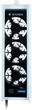 Wentylator chłodzący Big Ben PS5 Slim Cooling Fan White/Black (3665962025613) - obraz 1