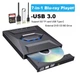 Внешний USB 3.0 DVD RW CD Тонкий оптический привод Lefon 7-1 Записывающий плеер Устройство для записи Считыватель карт памяти Проигрыватель Картридер - изображение 1