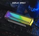 Радиатор охлаждения RGB SSD M.2 2280 + термопрокладки Coolcirc ARGB Sync - изображение 7