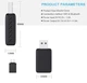 Адаптер беспроводной для Apple CarPlay и Android Auto 2in1 USB WIFI5 Bluetooth 5.0 С c OTG переходником - изображение 11