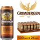 Упаковка пива Grimbergen Double Ambree полутемное фильтрованное 6.5% 0.5 л x 24 шт (4770349231385) - изображение 1