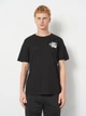 Футболка хлопковая длинная мужская Puma Graphics 68803401 L Black с принтом (4069157687317) - изображение 1
