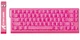 Механічна клавіатура на магнітних світчах Attack SHARK X68 HE Rapid Trigger, 8K, 68 key PBT, RGB, Win,Mac OS, УКР та АНГЛ, Pink/РОЖЕВА (X68HE-Pink) - изображение 2