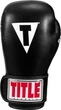 Боксерские перчатки TITLE Classic Black Max Black 8 oz (бинты 4м. в комплекте) (CBMBG2 8 BK) - изображение 6