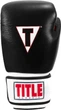 Боксерские перчатки TITLE Classic Leather 2.0 Black/White/Red M 12 oz (бинты 4м. в комплекте) (CSBGL2 M BK/WH/RD) - изображение 6