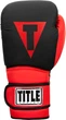 Боксерские перчатки TITLE Boxing Guts and Glory Black/Red M 12oz (бинты 4м. в комплекте) (GGBG M BK/RD) - изображение 6