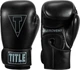 Боксерские перчатки TITLE Boxing Vegan Gloves Black 8 oz (капа в комплекте) (VGFBG 8 oz BK/BK) - изображение 5