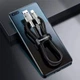 Кабель Baseus Cafule Metal USB - Type-C 66W/2m (CAKF000201) (Black) - зображення 4