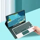 Чехол с клавиатурой и мышкой FegishCase Apple iPad 9 (2021) 10.2" экран Ukrainian keyboard, Green - изображение 10