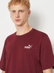 Футболка хлопковая длинная мужская Puma Essentials Foundation 68253596 L Ruby Shimmer (4069157675482) - изображение 4