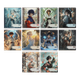 Набір шкільних зошитів "предметка" ZiBi Anime "Аніме" 48 аркушів 10 шт 8 предметів (ZB.1704-99) - зображення 1
