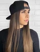 Кепка Снепбек Класичний (Snapback, Однотонний) з прямим козирком Чорний, Унісекс WUKE One size - зображення 8