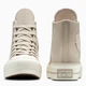 Женские кеды замшевые высокие Converse Ctas Lift Hi A12966C 36.5 (6US) 23 см Beige (194435628639) - изображение 5