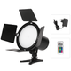 Світлодіодний прожектор LED CH JSL-216 RGB 16x15 cm 128 Lights 3200K-5600K Remote - зображення 8